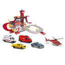 Majorette Creatix Reddingscentrum met Voertuigen