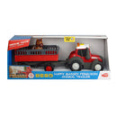 Happy Massey Ferguson met Dierentrailer