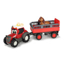 Happy Massey Ferguson met Dierentrailer