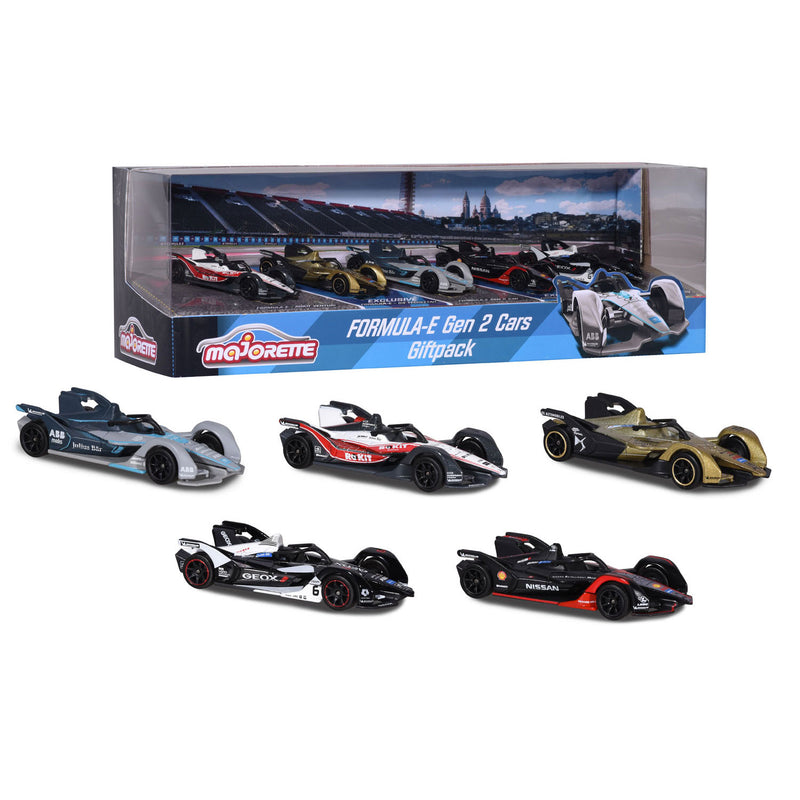 Formula-E Gen 2 Cars Giftpack, 5st.