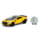 Metals Die-Cast Transformers Bumblebee 2016 Chevy Camaro + Metalen Munt