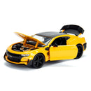 Metals Die-Cast Transformers Bumblebee 2016 Chevy Camaro + Metalen Munt