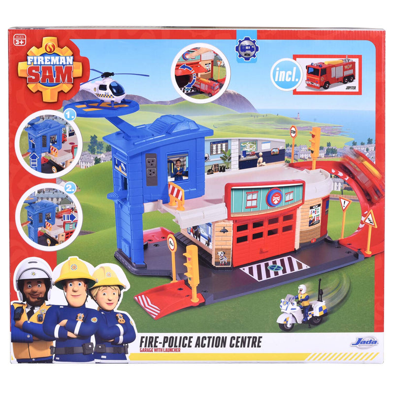 Jada Brandweerman Sam Brandweer en Politiekazerne