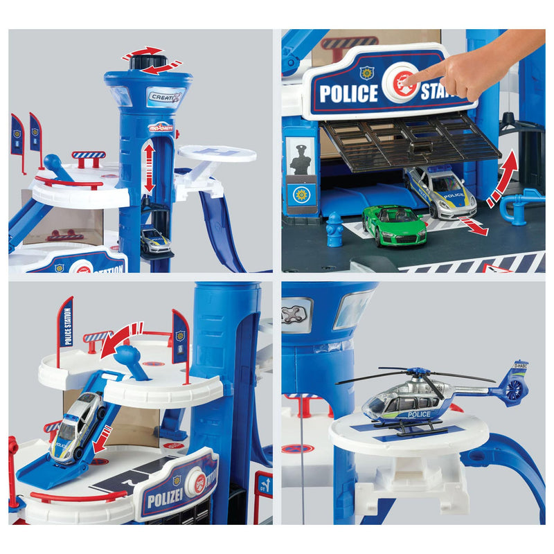 Majorette Creatix Politiestation Speelset