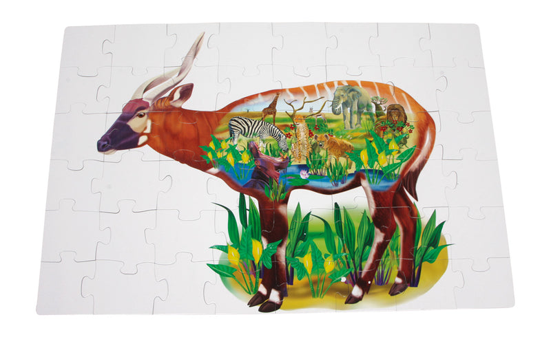 Grote puzzel "Savannah Dieren"