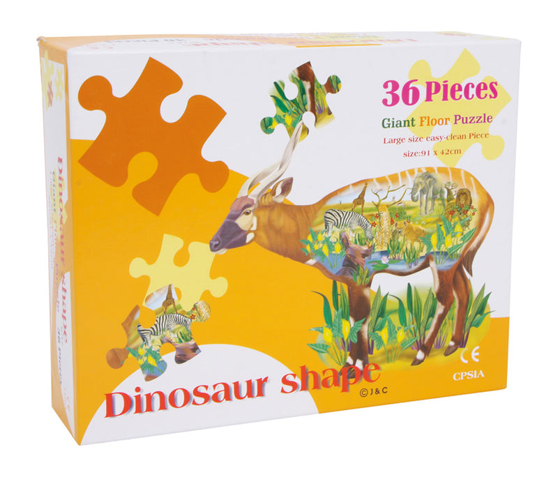 Grote puzzel "Savannah Dieren"