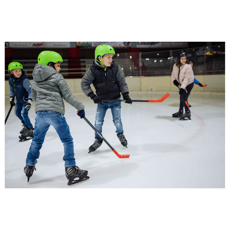 HUDORA  Power Play IJshockeyschaatsen Zwart, Maat 28-31