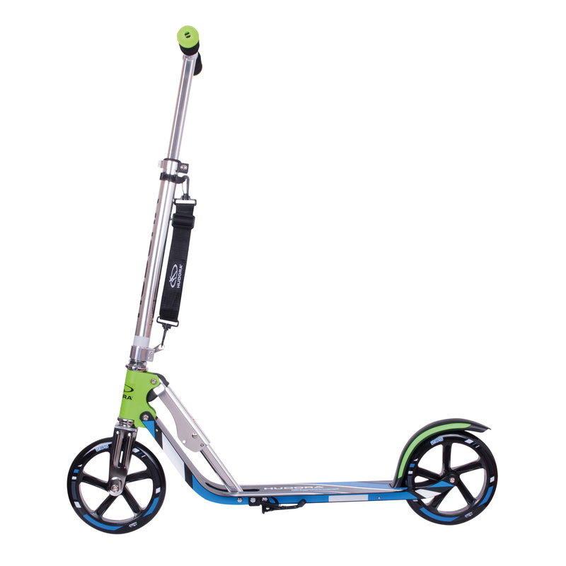 HUDORA Scooter Big Wheel Step RX205 - Groen/Blauw