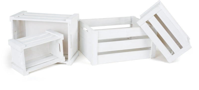 Small Foot -  Houten Opbergkistjes, Set van 4