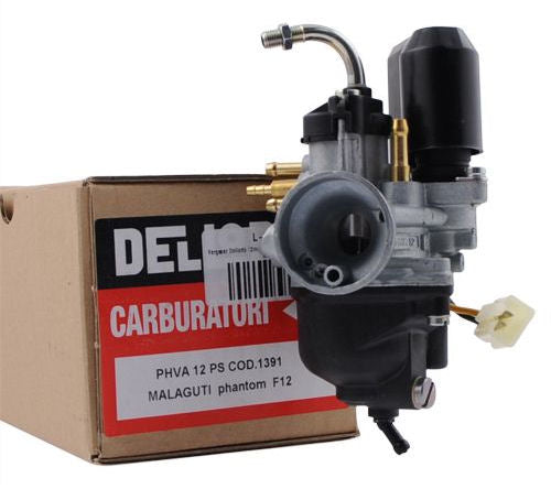 Carburateur Dellorto PHVA 12 PS Peugeot/Minarelli - Electrische Choke