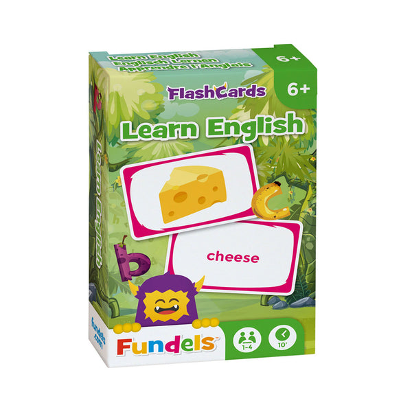 flashcards Engels Leren 6 x 9,3 cm karton