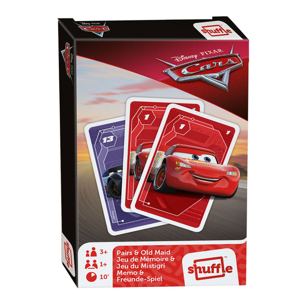 Cars Shuffle 2in1 Memo en Ezelspel