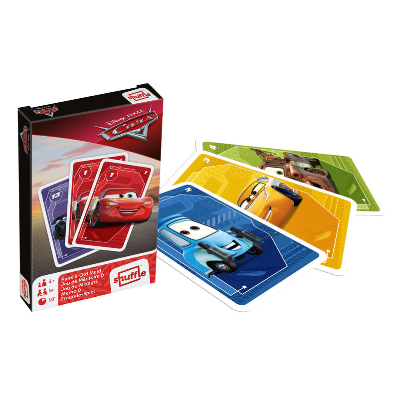Cars Shuffle 2in1 Memo en Ezelspel