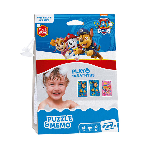 Paw Patrol Play in the Bathtub - Puzzel en Memo