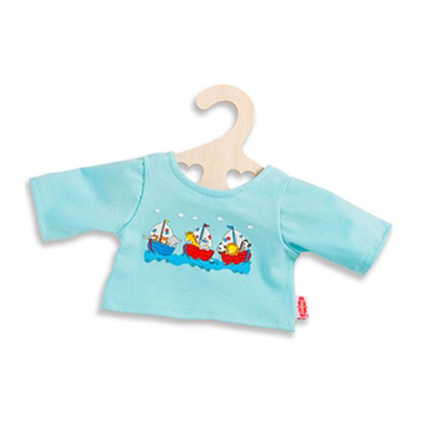 T-Shirt voor Poppen - Blauw, 35-45 cm
