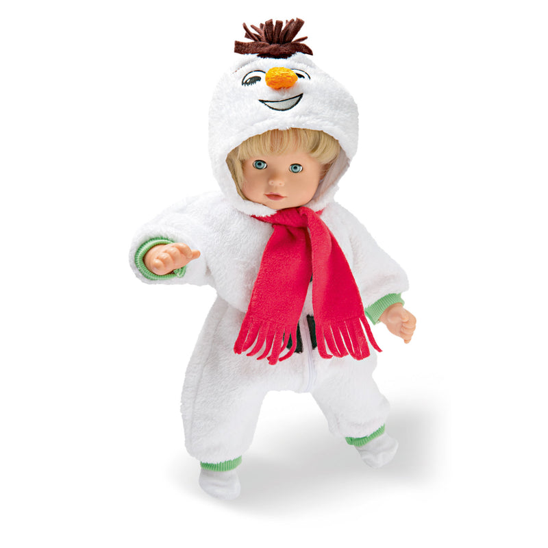 Poppen Sneeuwpop Outfit, 28-35 cm