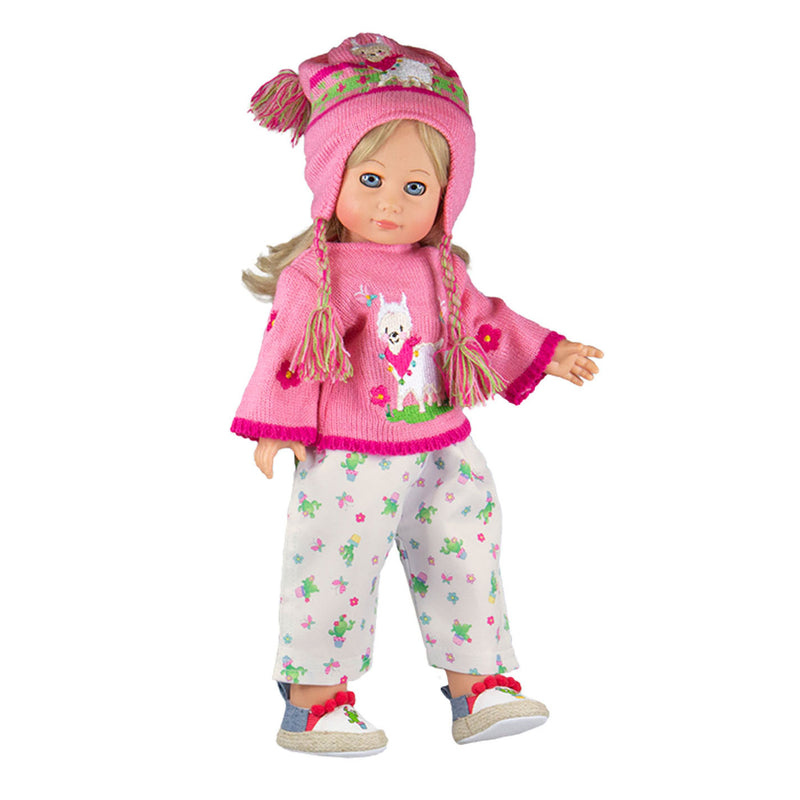 Poppen Muts Alpaca, 28-35 cm