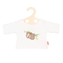 Poppen Pyjama Luiaard, 28-35 cm