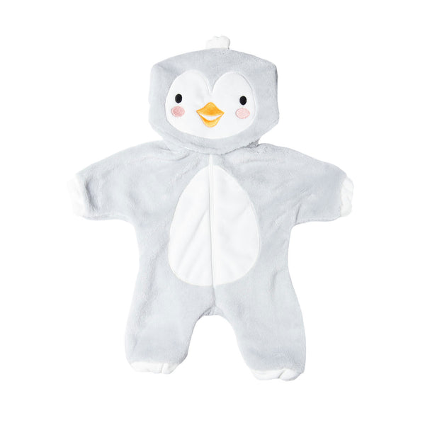 Poppenoutfit Onesie Pinguin, 35-45 cm