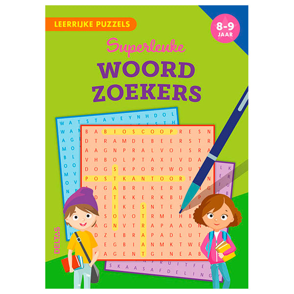 Superleuke Woordzoekers (8-9 jaar)