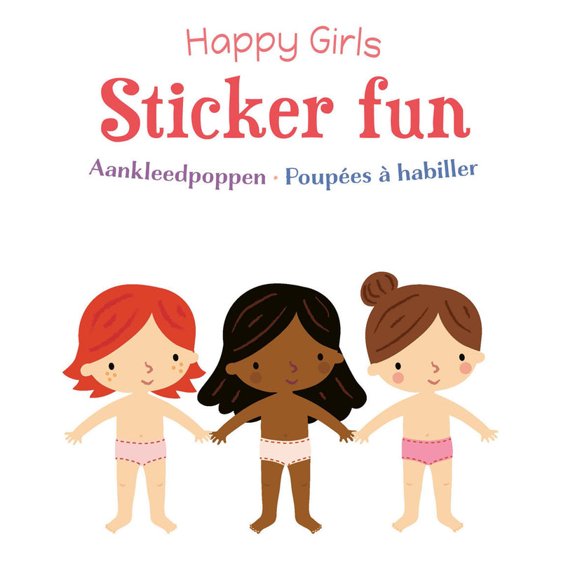 Happy Girls Sticker Fun - Aankleedpoppen