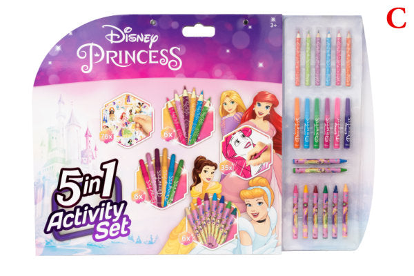 Princess 5 in 1 kleurset DP22306