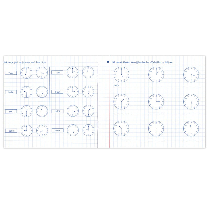 Mijn Oefenschrift De Klok 7-9 jaar