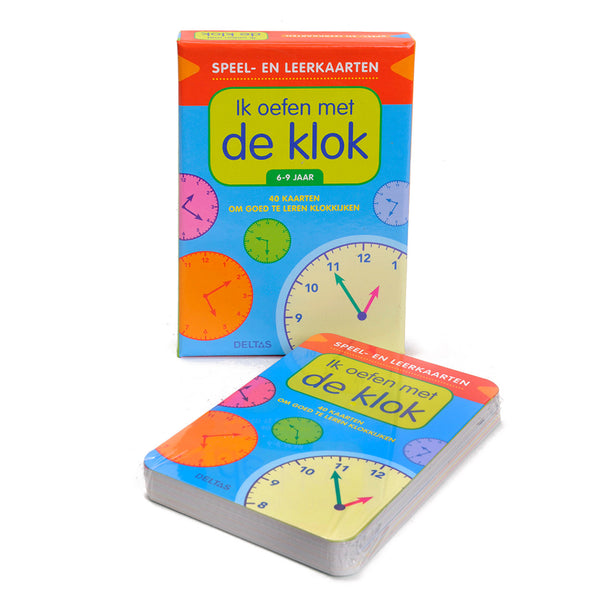 Ik Oefen met de Klok - Speel en Leerkaarten