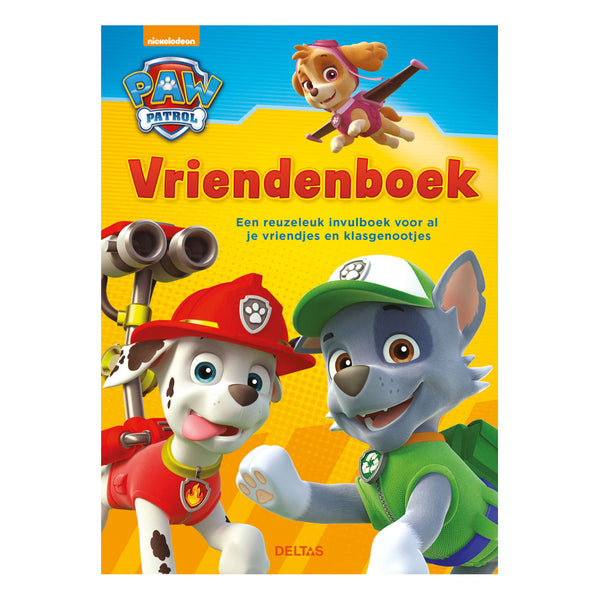 Paw Patrol Vriendenboek