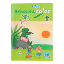 Kikker Super sticker  AND  color boek