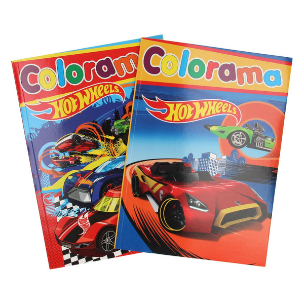 Kleurboek Hot Wheels Colorama - So fast