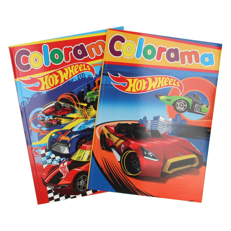 Kleurboek Hot Wheels Colorama - So fast