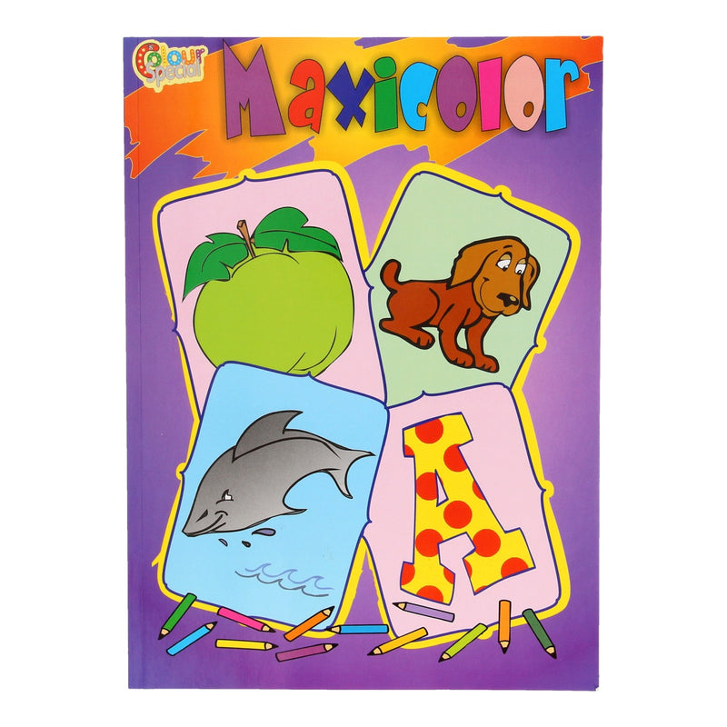 Maxicolor Kleurboek Nakleuren