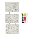 Canvas Schilderen Pasen, 3 stuks