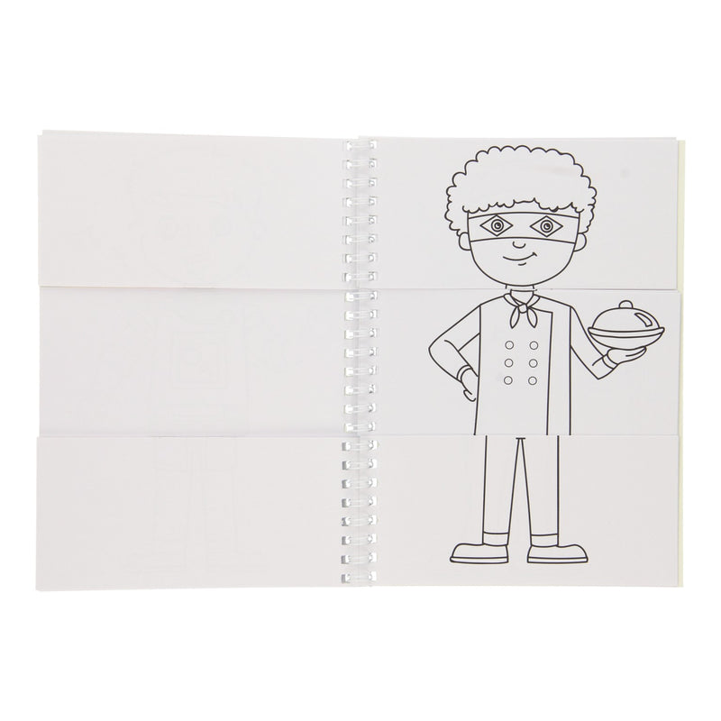 Flip Flap Kleurboek - Blauw