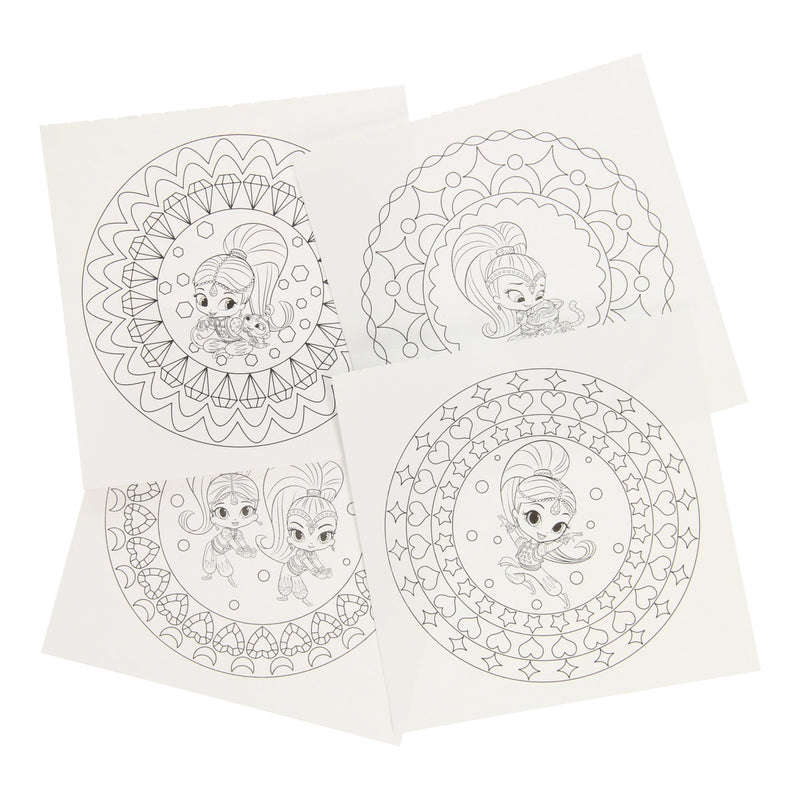 Shimmer & Shine Mini Mandala Kleurboek