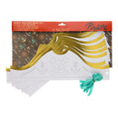 Kleur je eigen Hoofddeksel - Piraat, 8st.