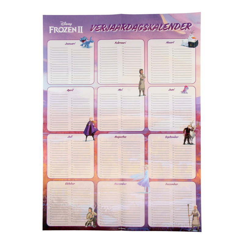 Disney Frozen II Kleurboek met Kalender