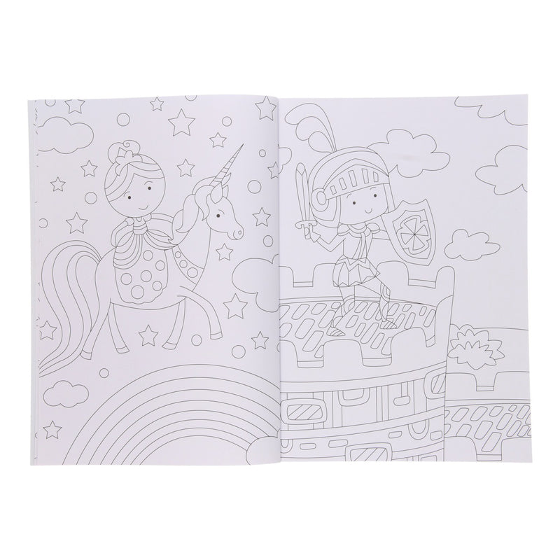 Super Kleurboek  - Eenhoorn en Zeemeermin