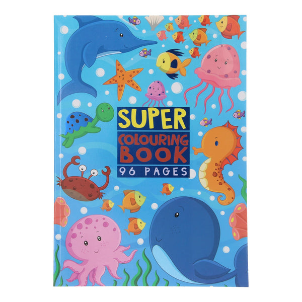 Super Kleurboek  - Eenhoorn en Zeemeermin