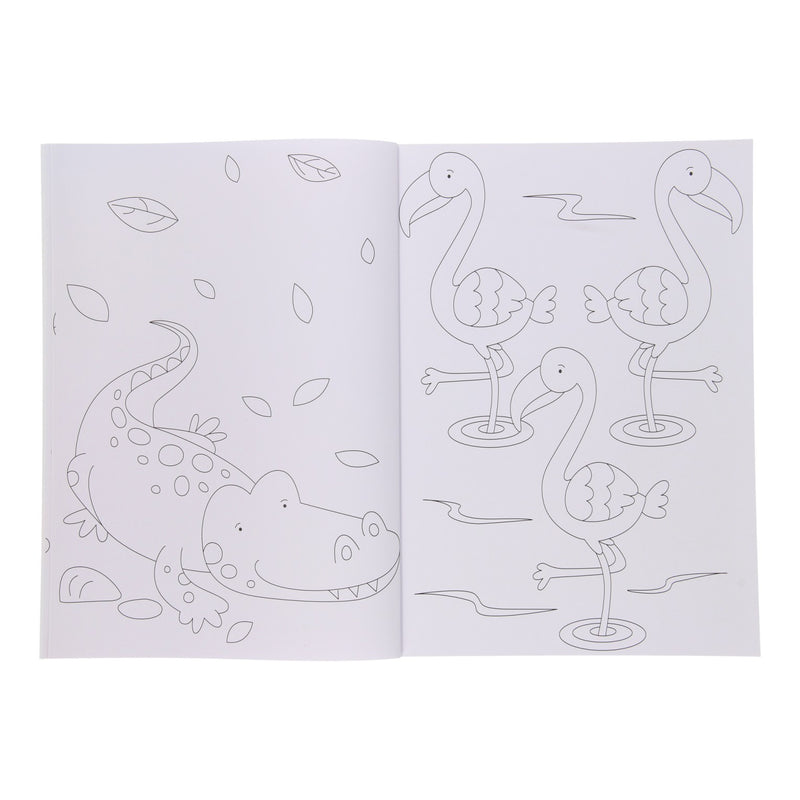 Super Kleurboek  - Eenhoorn en Zeemeermin