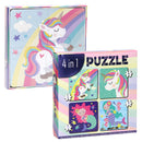 Legpuzzel 4in1 - Eenhoorn/Zeemeermin