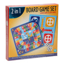 Kinderspel Ludo/Ganzenbord 2in1