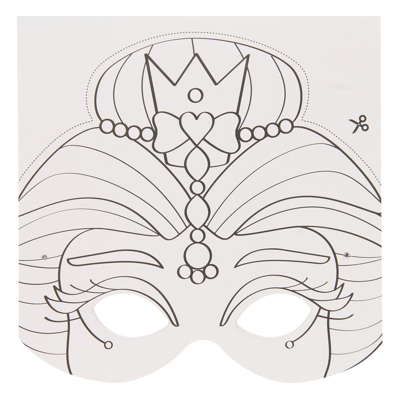 Maskers Maken Knutselboek - Eenhoorn en Prinses