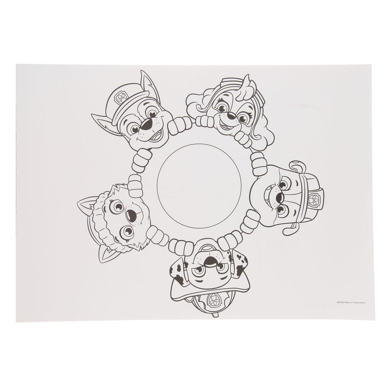 Paw Patrol Placemat/Onderleggers 12 stuks in Kleurboek
