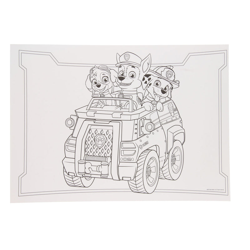 Paw Patrol Placemat/Onderleggers 12 stuks in Kleurboek