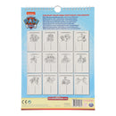 Kleur je Eigen verjaardagskalender Paw Patrol kalender