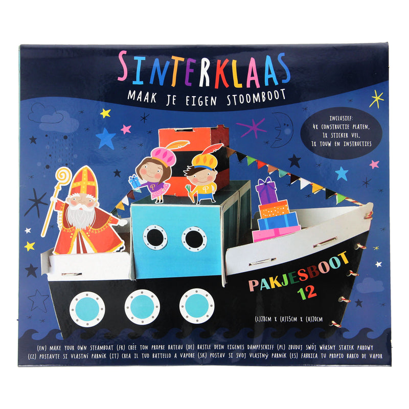 Sinterklaas Maak Je Eigen Stoomboot