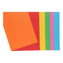 Blok met 48 vel gekleurd papier A4 Flami