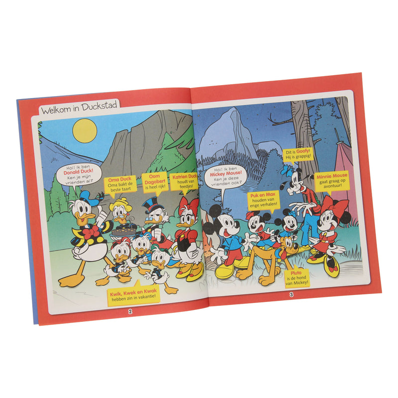Donald Duck Junior Vakantieboek met Stickers
